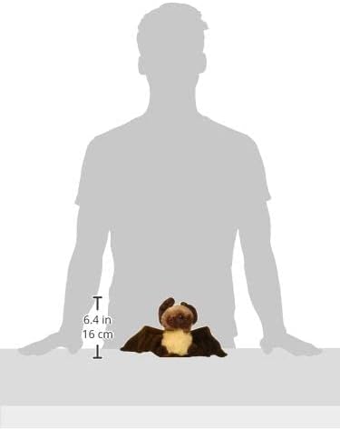 Wild Republic Hug'ems - Mini murciélago de peluche, 7 pulgadas