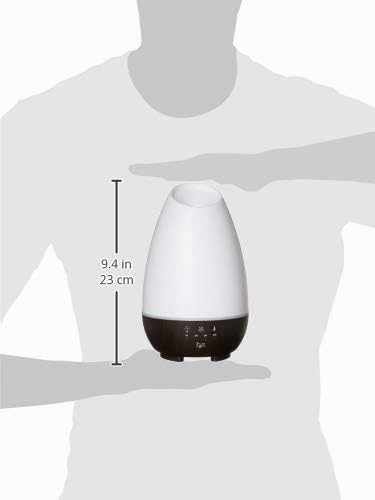 HealthSmart - Difusor de aceite esencial, 500 ml, cobertura para ha...