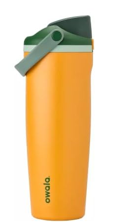 Owala Vaso de viaje FreeSip Sway de 30 oz. Color: Orange Grove