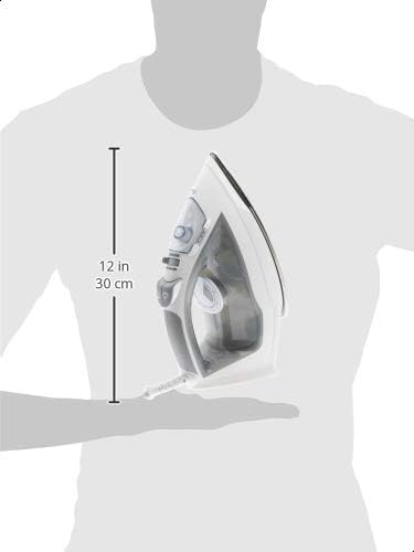 Amazon Basics Plancha de vapor para ropa con apagado automático de...