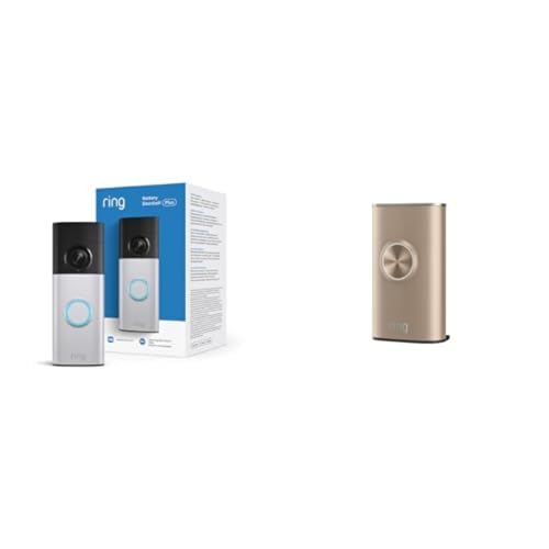 Videotimbre inalámbrico 2K Ring Plus (último modelo): Retinal 2K co...
