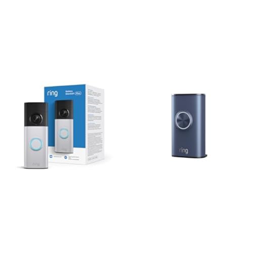 Videotimbre inalámbrico 2K Ring Plus (último modelo): Retinal 2K co...