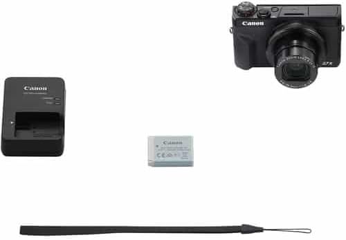 Canon PowerShot G7X Mark III Kit de lente de cámara digital (platea...