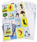 Juego original de lotería jumbo en español, lotería mexicana para 1...