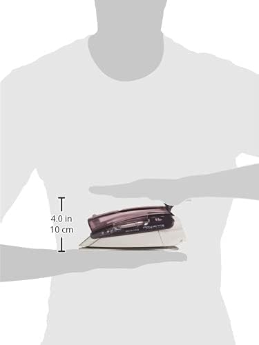 Rowenta Plancha de Viaje, Plancha Compacta de Acero Inoxidable con...