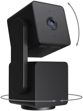WYZE Cam Pan v3, cámara de seguridad para interiores y exteriores c...