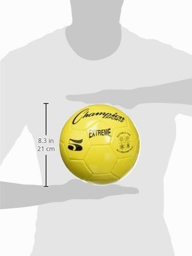 Champion Sports Extreme Series - Balón de fútbol \u2013 Tamaños 3,...