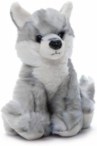 The Petting Zoo Peluche de lobo, Babiez, regalos para niños, 6 pulg...