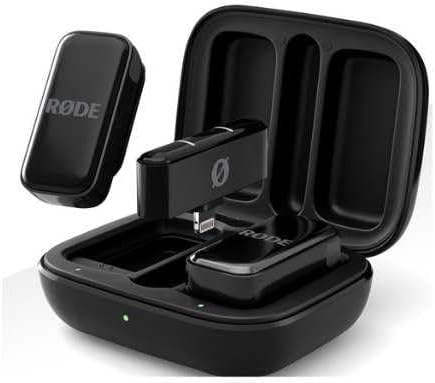 RØDE Micro inalámbrico - Micrófono inalámbrico compacto, dos mics c...