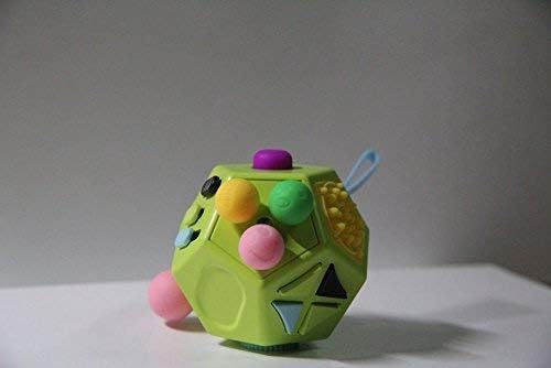 Juguetes Fidget Dodecagon, cubos de 12 lados que alivian el estrés...