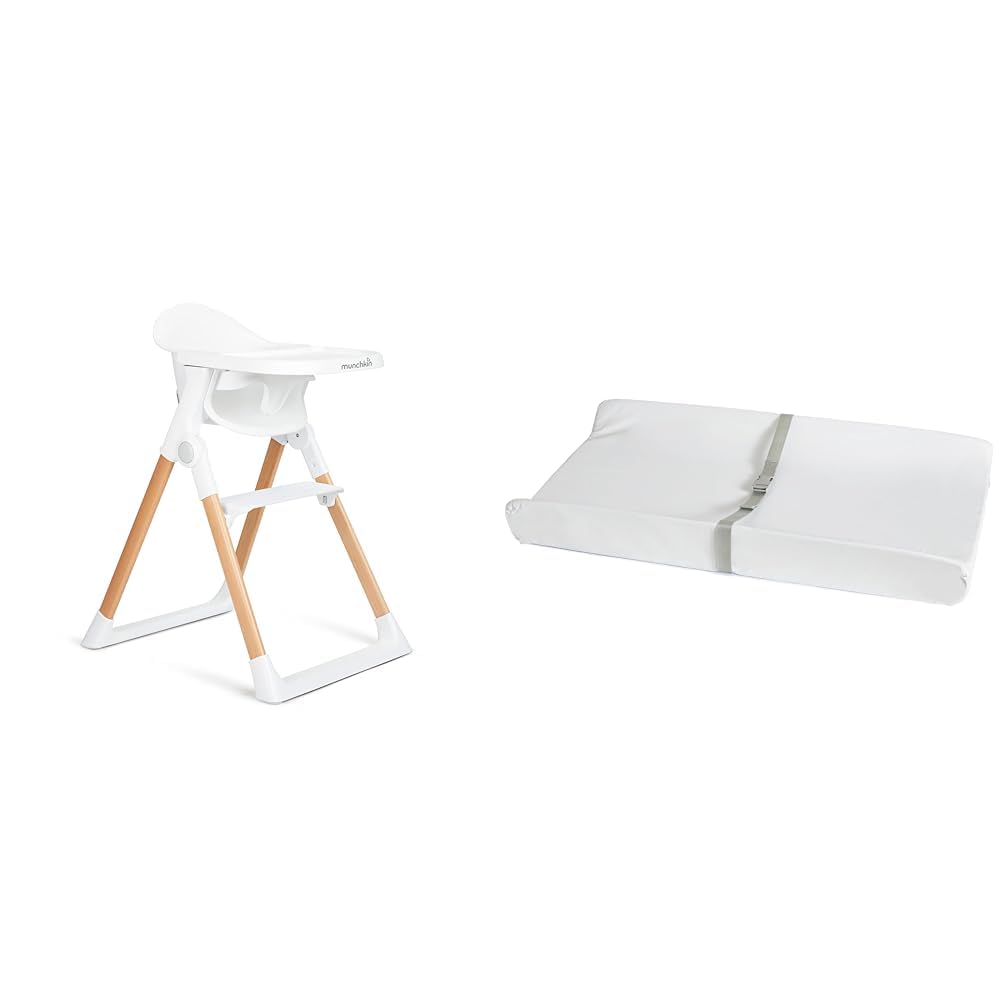 Munchkin® FloatTM - Silla alta plegable para bebé y cambiador de pa...
