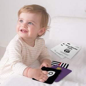 beiens Tarjeta flash del bebé del alto contraste, 80pcs 160Page tar...