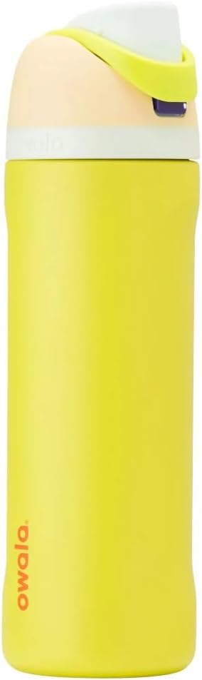 Owala Botella de agua aislada de acero inoxidable de 24 oz