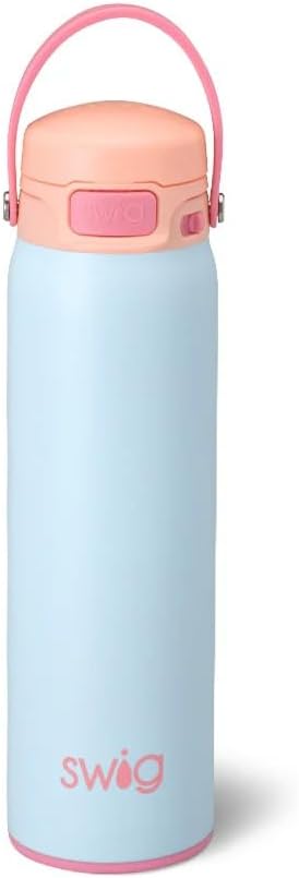 Swig Life Botella de agua EZ Fill de 32 onzas con aislamiento, a pr...