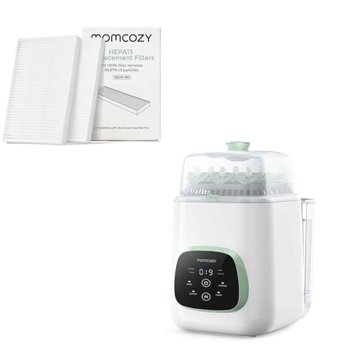 Momcozy KleanPal Pro - Lavadora de biberones y repuesto de filtro d...