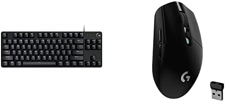 Teclado mecánico para juegos Logitech G413 TKL SE + ratón inalámbri...