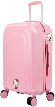 Bioworld Hello Kitty - Maleta moldeada rígida de 22 pulgadas