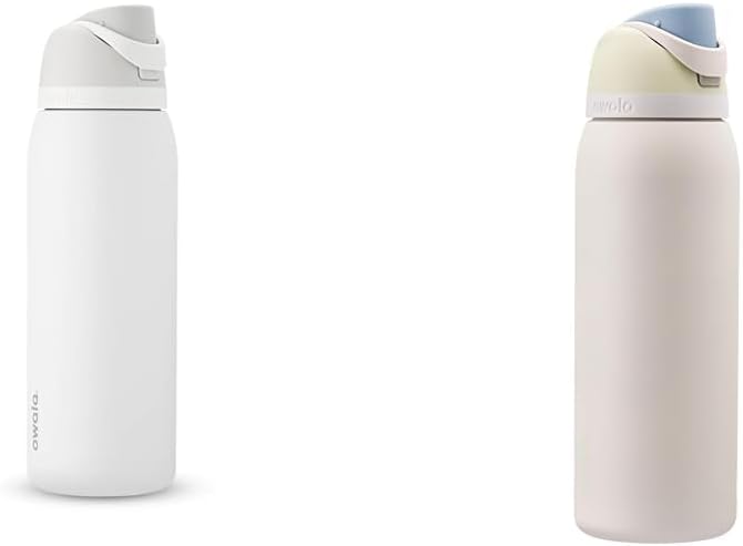 Owala FreeSip - Botellas de agua aisladas de acero inoxidable de 40...