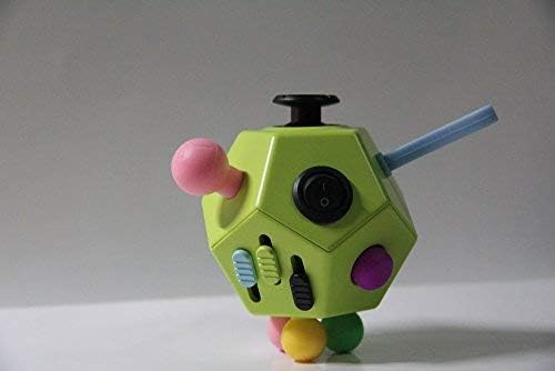 Juguetes Fidget Dodecagon, cubos de 12 lados que alivian el estrés...
