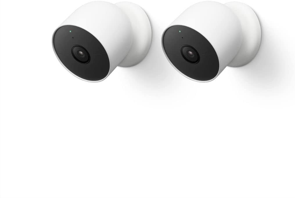 Google Nest Cam para exteriores o interiores, batería - 2ª generaci...