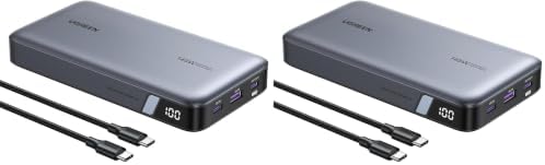 UGREEN Power Bank - Cargador portátil para portátil de 25,000 mAh y...