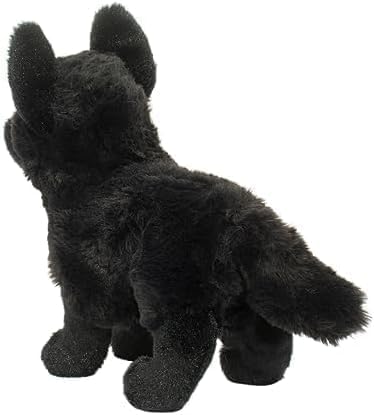 Douglas Harko Perro pastor alemán negro de peluche