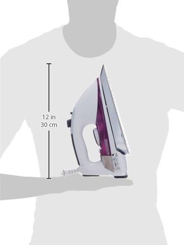 BLACK+DECKER Plancha de vapor profesional con suela de acero inoxid...