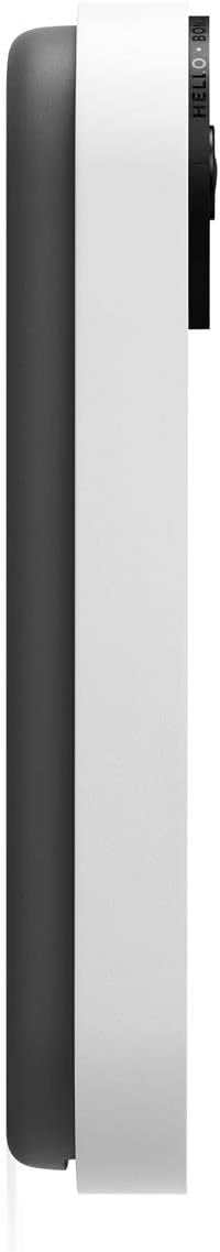 Google Nest Doorbell (Batería) - Nieve | Timbre de video con zoom d...
