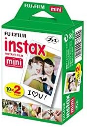 Cámara digital Fujifilm Instax Pal con 20 impresiones Fujifilm (Ros...
