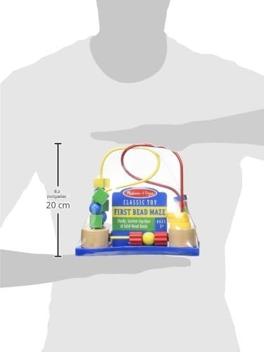 Primer laberinto de cuentas de la marca Melissa &amp; Doug, Estánda...
