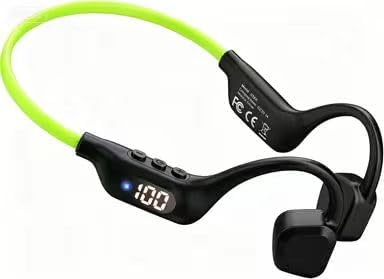 Arciea Auriculares de conducción ósea, auriculares Bluetooth 6.0 de...