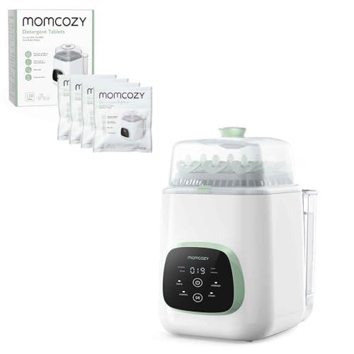 Momcozy KleanPal Pro - Lavadora de biberones y bloque de lavado ofi...