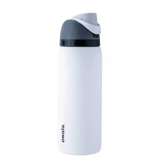 Owala FreeSip - Botella de agua, blanco (dormido), acero inoxidable...
