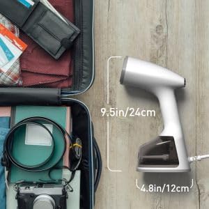 Vaporizador mejorado para ropa, 1500 W, 30 segundos, vaporizador de...