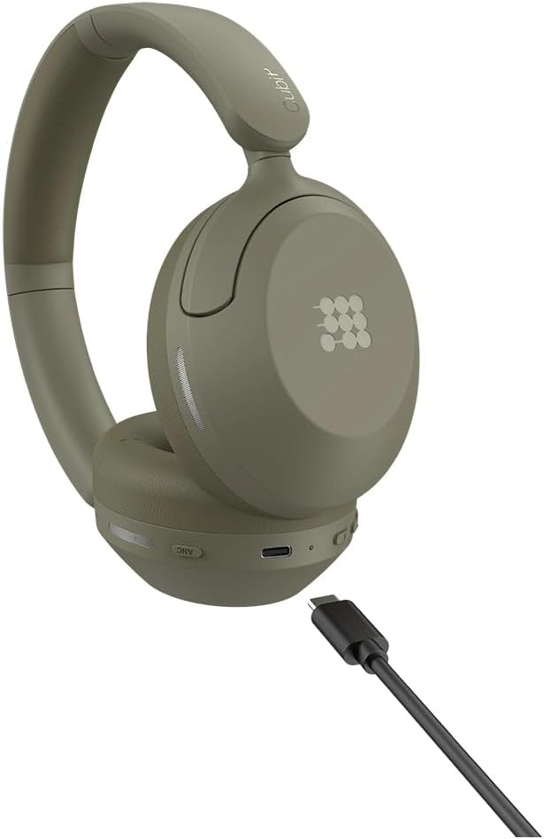 Auriculares Cubitt Power con ANC Híbrido | Auriculares Bluetooth 5....