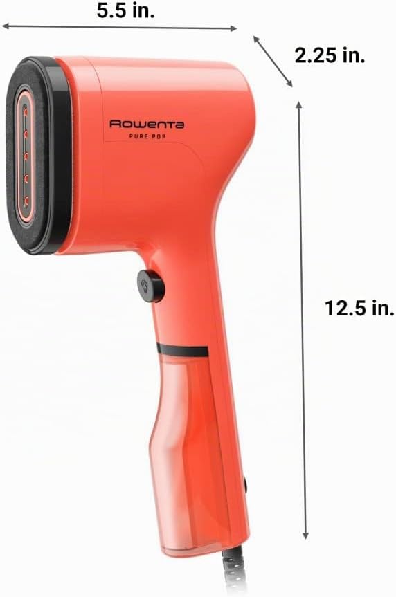 Rowenta PurePop - Vaporizador de mano para ropa de 1.5 libras, cale...