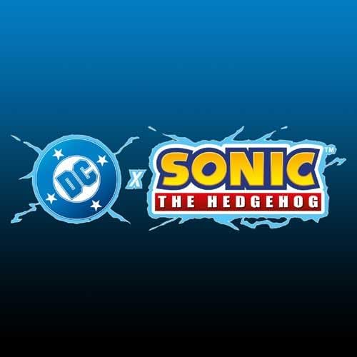 Sonic The Hedgehog DC Comics Shadow como Batman y Knuckles como Sup...