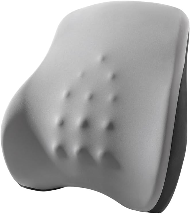 PURISUN Almohada de apoyo lumbar para silla de oficina, almohada de...