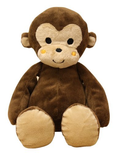 Bedtime Originals Mono de peluche Ollie, marrón de 8 pulgadas (paqu...