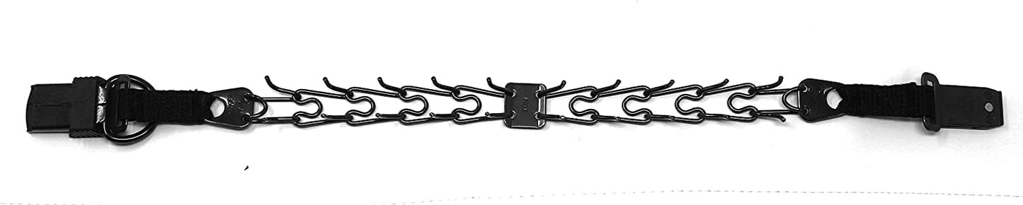 Herm Sprenger Collar de entrenamiento para perros de acero inoxidab...