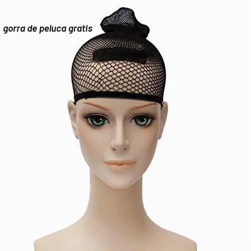 Aicos Peluca de cosplay de anime de fibra de alta temperatura, cabe...
