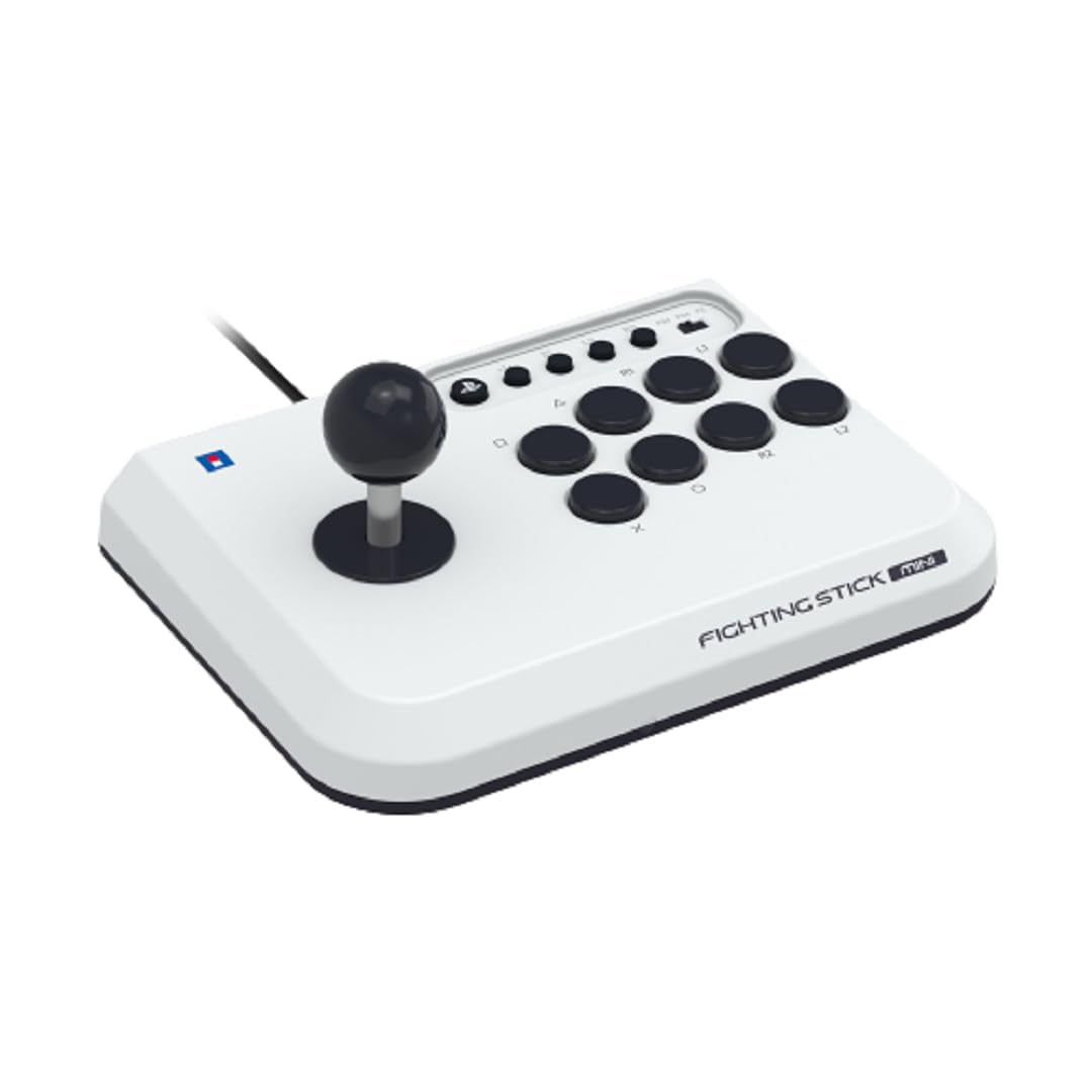 HORI Fighting Stick Mini para PS5, PS4 y PC - Con licencia oficial...