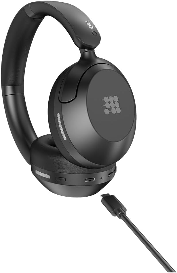 Auriculares Cubitt Power con ANC Híbrido | Auriculares Bluetooth 5....
