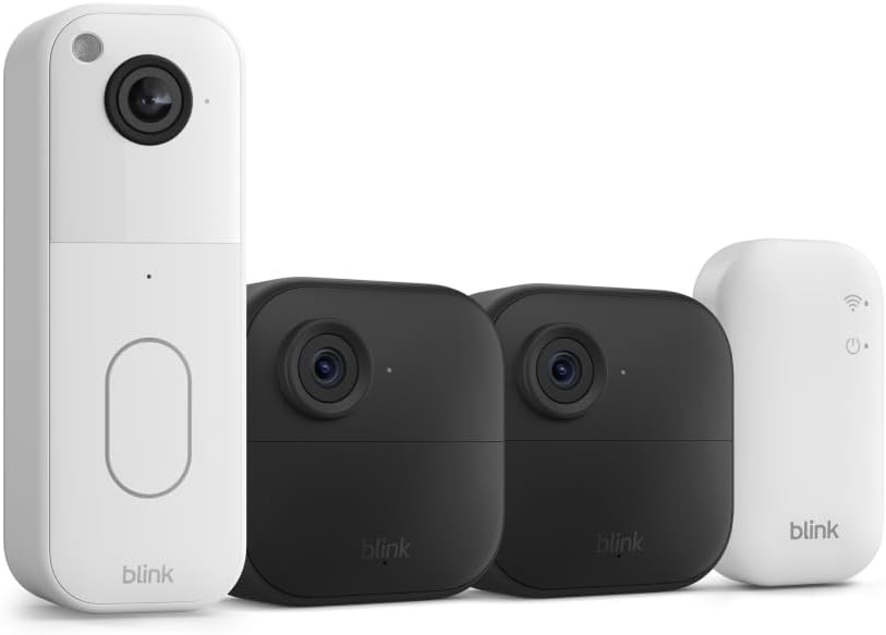 Blink Video Doorbell + Outdoor 4: Cámaras de seguridad inteligentes...