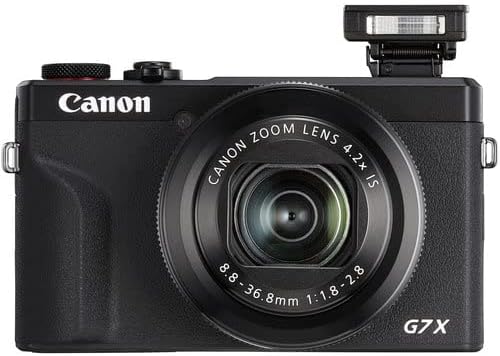 Canon PowerShot G7X Mark III Kit de lente de cámara digital (platea...
