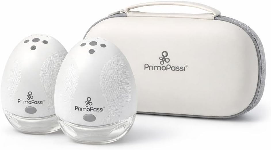 Primo Passi Extractor de leche doble portátil, sacaleche eléctrico...