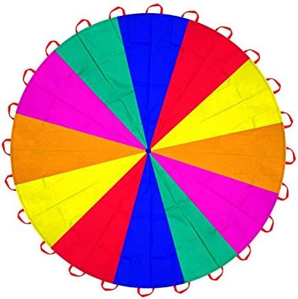 AMYESE Paracaídas arcoíris de 6.5 pies\/10 pies\/12 pies\/13 pies\/...