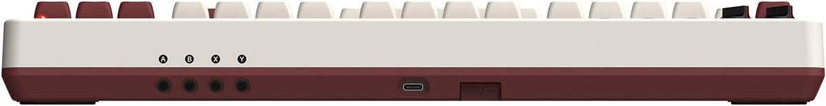 Teclado mecánico retro 8BitDo, teclado para juegos Bluetooth\/2.4G\...