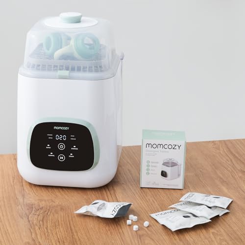 Momcozy KleanPal Pro - Lavadora de biberones y bloque de lavado ofi...
