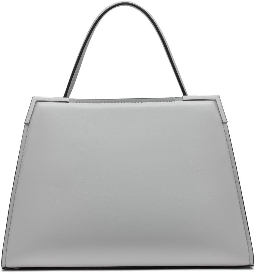 Calvin Klein Bolso satchel Mica con tres compartimentos para mujer